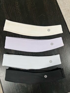 4 Lululemon headbands